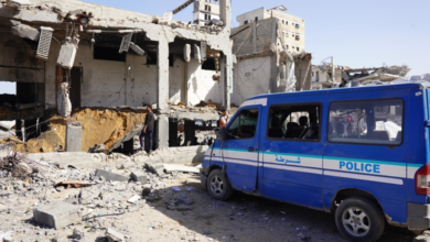 عشائر غزة تندد باستهداف مركز شرطة الشيخ رضوان وتؤكد تضامنها مع الشرطة الفلسطينية